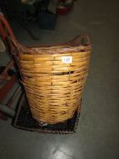 A quantity of basket ware