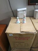 48 'Spotty Dotty Cat' kitty and pooch salt and pepper pots (in 2 boxes)
