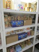 4 shelves of 'Bad Taste Bears' approx 100 models