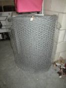 A roll of chicken wire