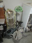 2 green house heaters,