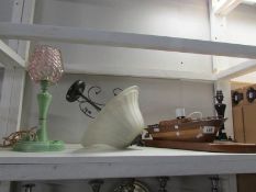 3 vintage retro table lamps