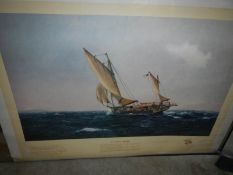 13 limited edition prints - ships etc, some signed K B Handcock 1997, Robert Wade,