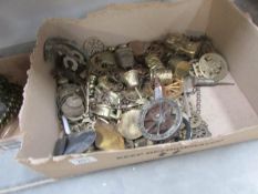 A box of brass items inc.