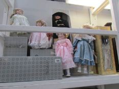 Quantity of collectors dolls inc.