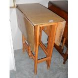 A small gate leg table