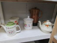 Alfred Meakin teapot and other china