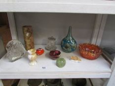 Quantity of glass ware inc. vases etc.