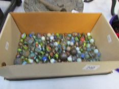 A box of old marbles