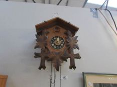 A cuckoo clock