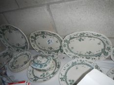 A quantity of Victorian dinner ware