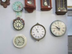 5 shabby chic style wall clocks