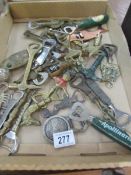Large quantity of bottle openers