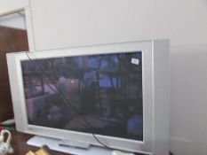 A large Philips flat screen television