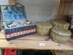 Sewing items and baskets