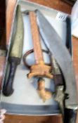 Kukri and other daggers and knives