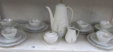 A 21 piece German teaset