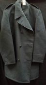 A prison warders jacket/coat, tailored by 'Grantham', chest 116 cm,