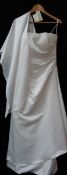 A 'Christine Elizabeth' bridal gown, slim fit,