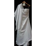 A 'Christine Elizabeth' bridal gown, slim fit,