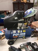 A Power craft air compressor