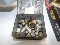 A quantity of thimbles etc