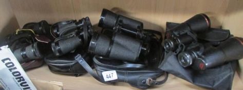4 pairs of binoculars