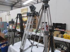 9 professional camera and studio light tripods