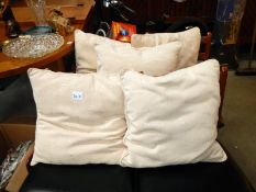 A quantity of cushions