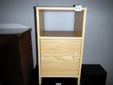 A bedside cabinet