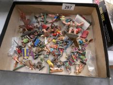 A quantity of metal fantasy figures