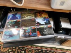 Several albums of collector's cards etc