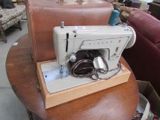 A Singer sewing machine