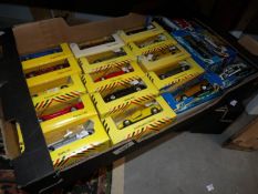 2 trays of approximately 40 boxed die cast models