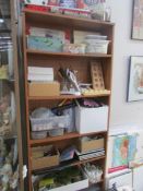 A large collection of art and craft materials