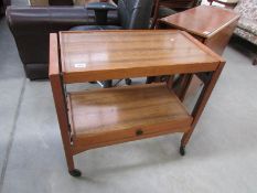 A metamorphic tea trolley