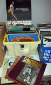 A quantity of LP's including Steeleye Span & David Alan Coe etc.