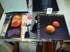 A quantity of Wings & Paul McCartney albums