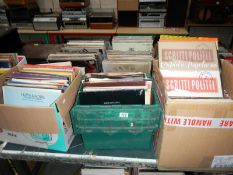 3 boxes of LP's including Billy Preston, Peggy Lee & Joni Mitchell etc.