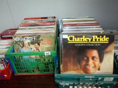 A good mixed lot of records including Johnny Cash, Kokomo & Mary Wells etc.