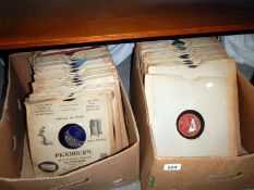 2 boxes of 78rpm's