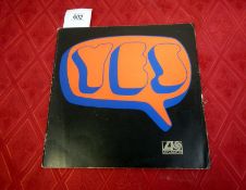 Yes by Yes on Atlantic with lyric sheet 588 190 Stereo