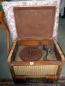 A Collaro vintage radio/record player