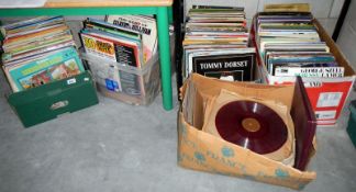 5 boxes of records