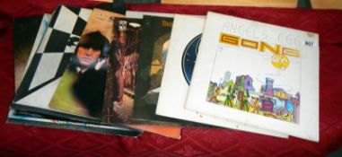 A quantity of LP's including Gong & The Beatles etc.