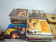 A mixed lot of LP's including Johnny Cash, Marianne Faithful, The Jacksons & Everly Brothers etc.