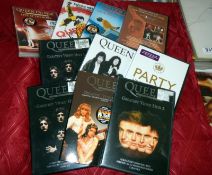A quantity of Queen Dvd's