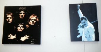 2 framed canvas prints Queen related
