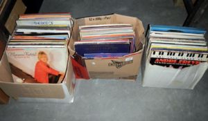 A large quantity of LP's including The Beatles & Marianne Faithful etc.