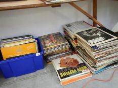 A large quantity of LP's including Linda Ronstadt & Alison Moyet etc.